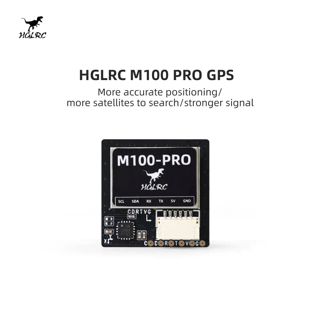 HGLRC M100 PRO GPS Chip B101 10th Generation Protocol Chip QMC5883L Compass