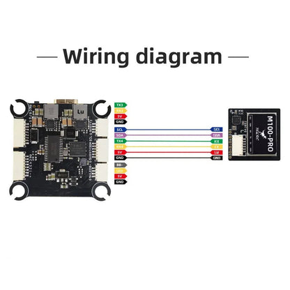 HGLRC M100 PRO GPS Chip B101 10th Generation Protocol Chip QMC5883L Compass