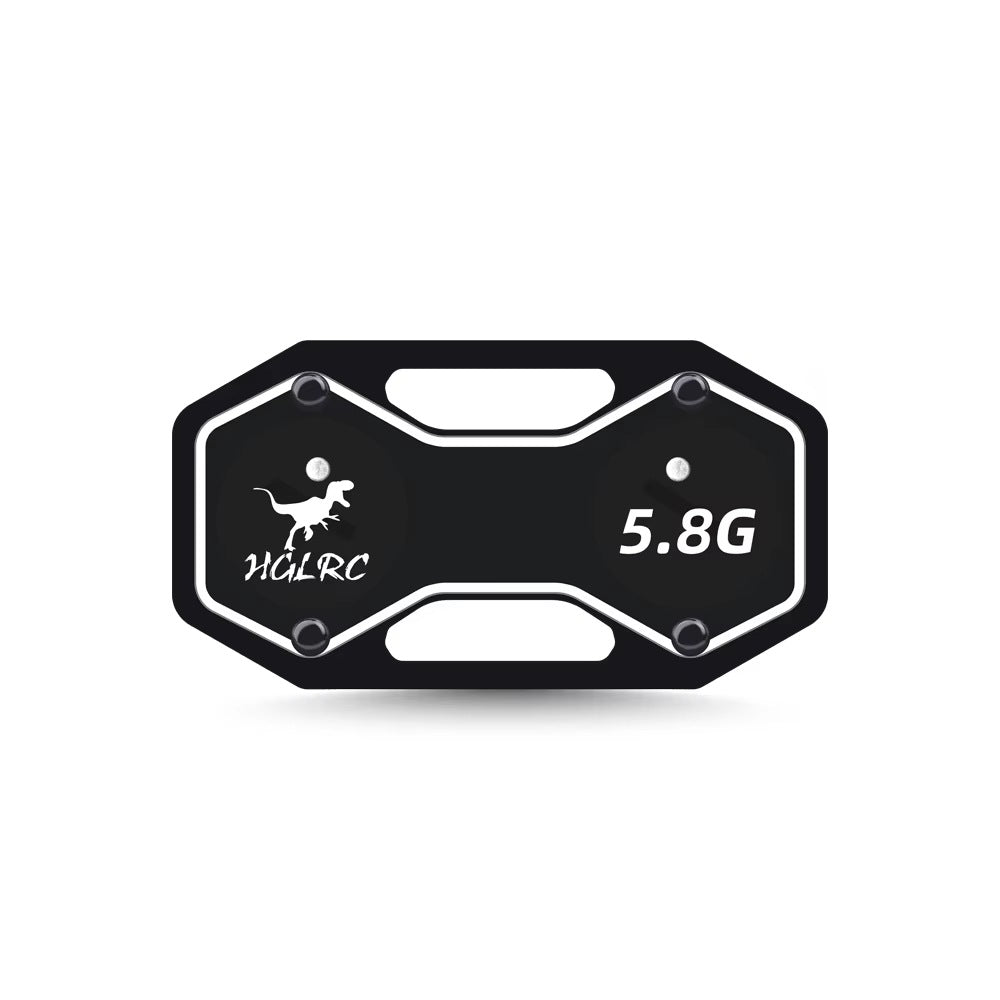 HGLRC V1 2-in-1 5.8G LHCP Patch Directional Antenna Compatible For Dragonview FPV Goggle Long Range Receiver Antenna