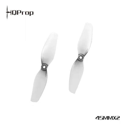 HQ Micro Whoop Prop 1.8X1.4(45MM) Grey  (2CW+2CCW)-Poly Carbonate-1.5MM Shaft