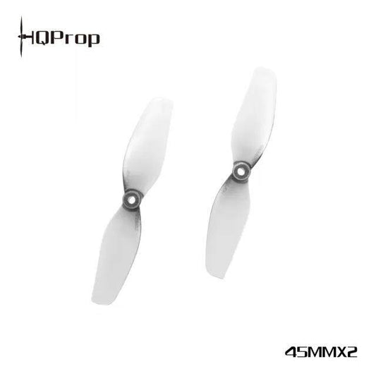 HQ Micro Whoop Prop 1.8X1.4(45MM) Grey  (2CW+2CCW)-Poly Carbonate-1.5MM Shaft
