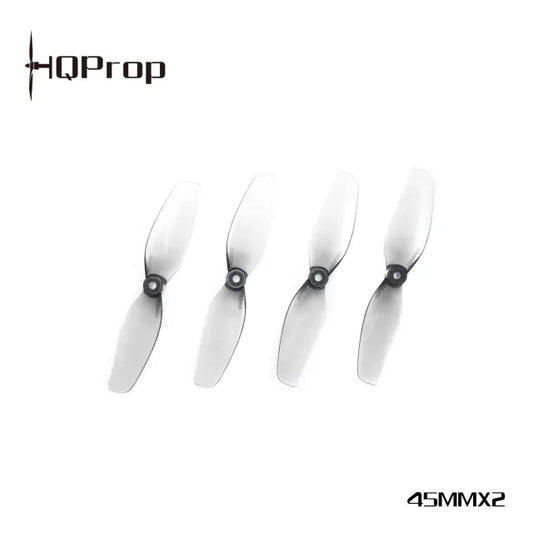 HQ Micro Whoop Prop 1.8X1.4(45MM) Grey  (2CW+2CCW)-Poly Carbonate-1.5MM Shaft