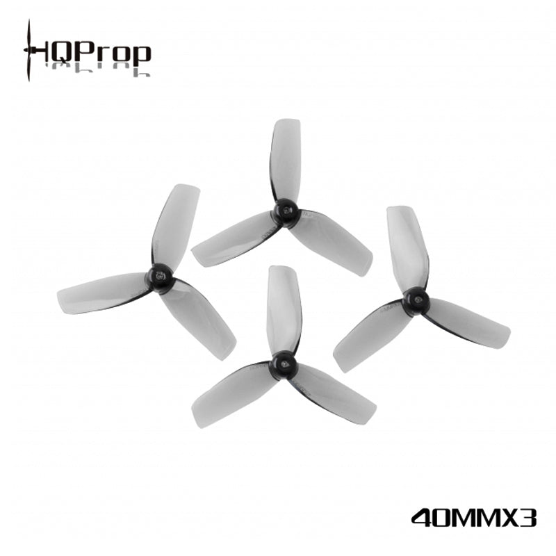 HQPROP 40MMX3 40mm 3-Blade 1mm 1.5mm PC Micro Propeller