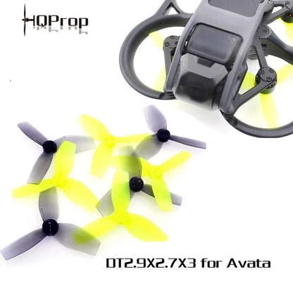 HQPROP DT2.9X2.7X3 2927 3-Blade PC Propeller