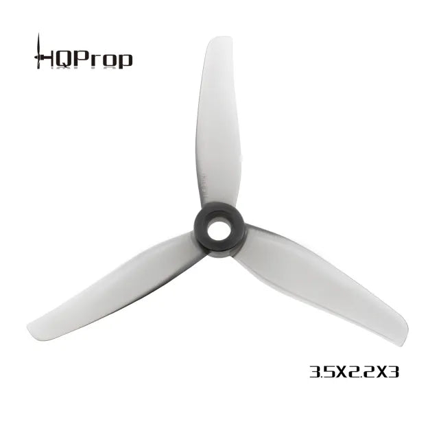 HQProp 3.5X2.2X3 Grey （2CW+2CCW)-Poly Carbonate