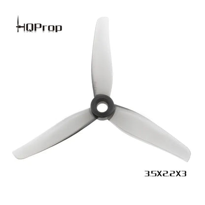 HQProp 3.5X2.2X3 Grey （2CW+2CCW)-Poly Carbonate