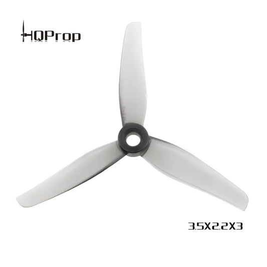 HQProp 3.5X2.2X3 Grey （2CW+2CCW)-Poly Carbonate