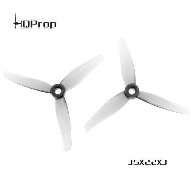 HQProp 3.5X2.2X3 Grey （2CW+2CCW)-Poly Carbonate