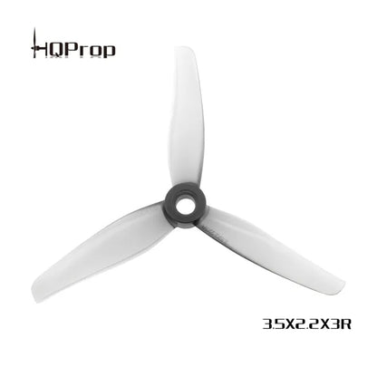 HQProp 3.5X2.2X3 Grey （2CW+2CCW)-Poly Carbonate