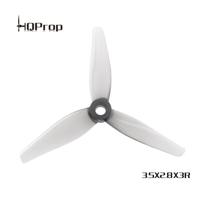 HQProp 3.5X2.8X3 Grey（2CW+2CCW)-Poly Carbonate