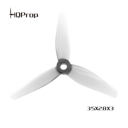 HQProp 3.5X2.8X3 Grey（2CW+2CCW)-Poly Carbonate