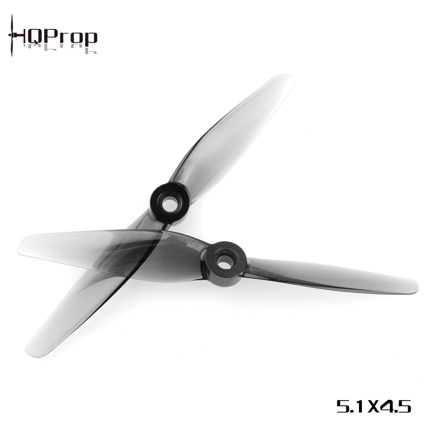 HQProp  5.1X4.5 Grey (2CW+2CCW)-Poly Carbonate