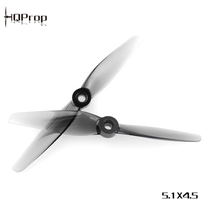 HQProp  5.1X4.5 Grey (2CW+2CCW)-Poly Carbonate