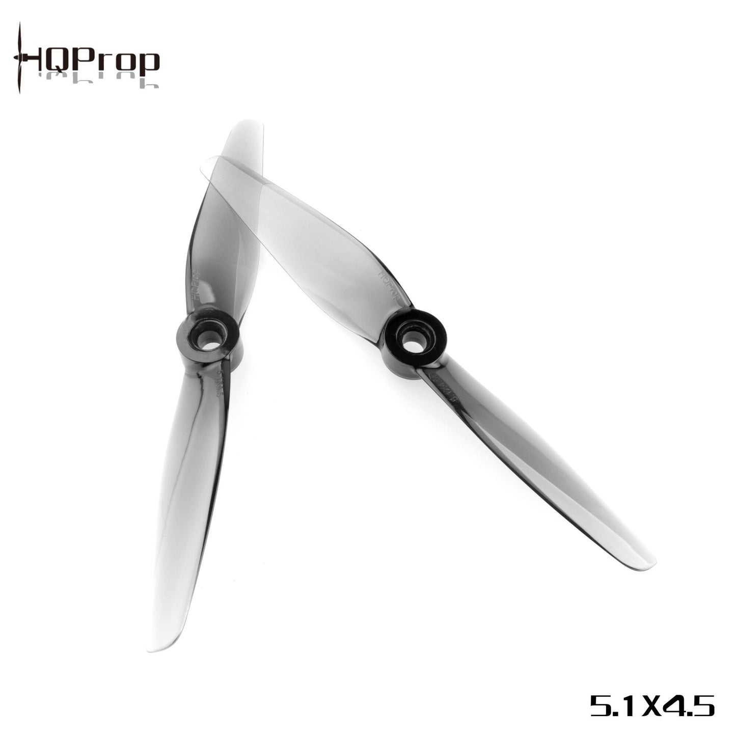 HQProp  5.1X4.5 Grey (2CW+2CCW)-Poly Carbonate