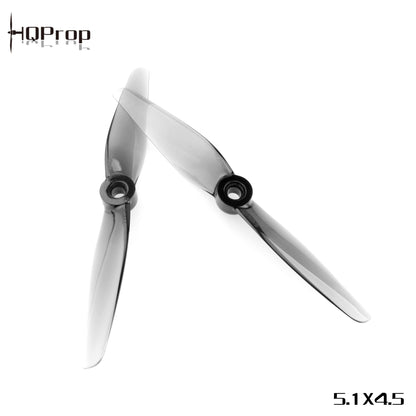 HQProp  5.1X4.5 Grey (2CW+2CCW)-Poly Carbonate