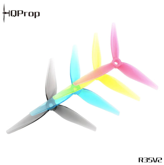 HQProp 5135（R35V2）Grey (2CW+2CCW)-Poly Carbonate
