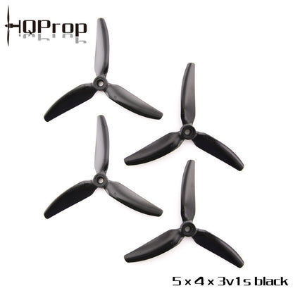 HQProp  5X4X3V1S (2CW+2CCW)-Poly Carbonate