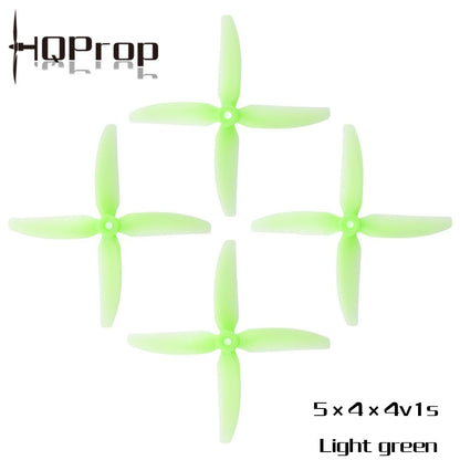 HQProp  5X4X4V1S  Light Pink (2CW+2CCW)-Poly Carbonate