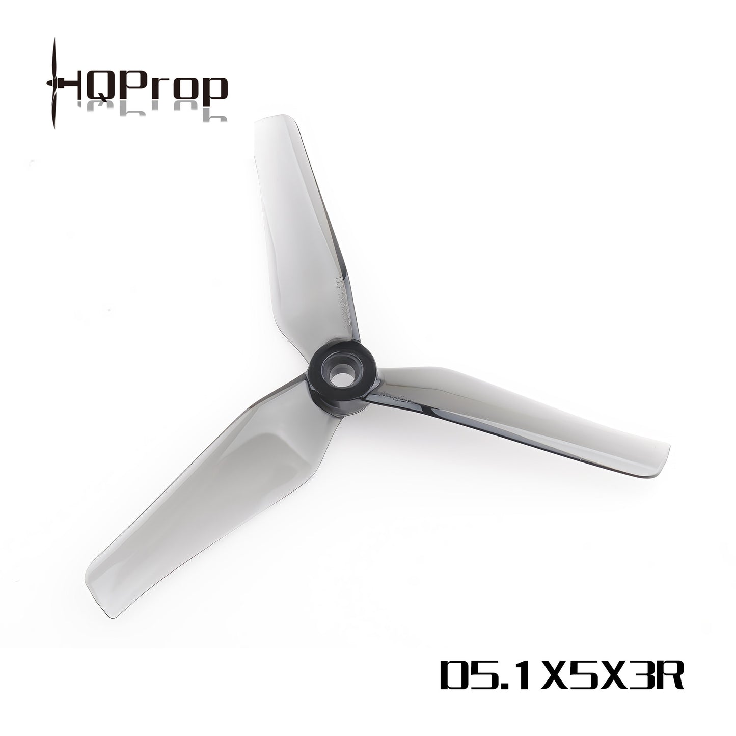 HQProp  D5.1X5X3 Grey for Cinequads  (2CW+2CCW)-Poly Carbonate