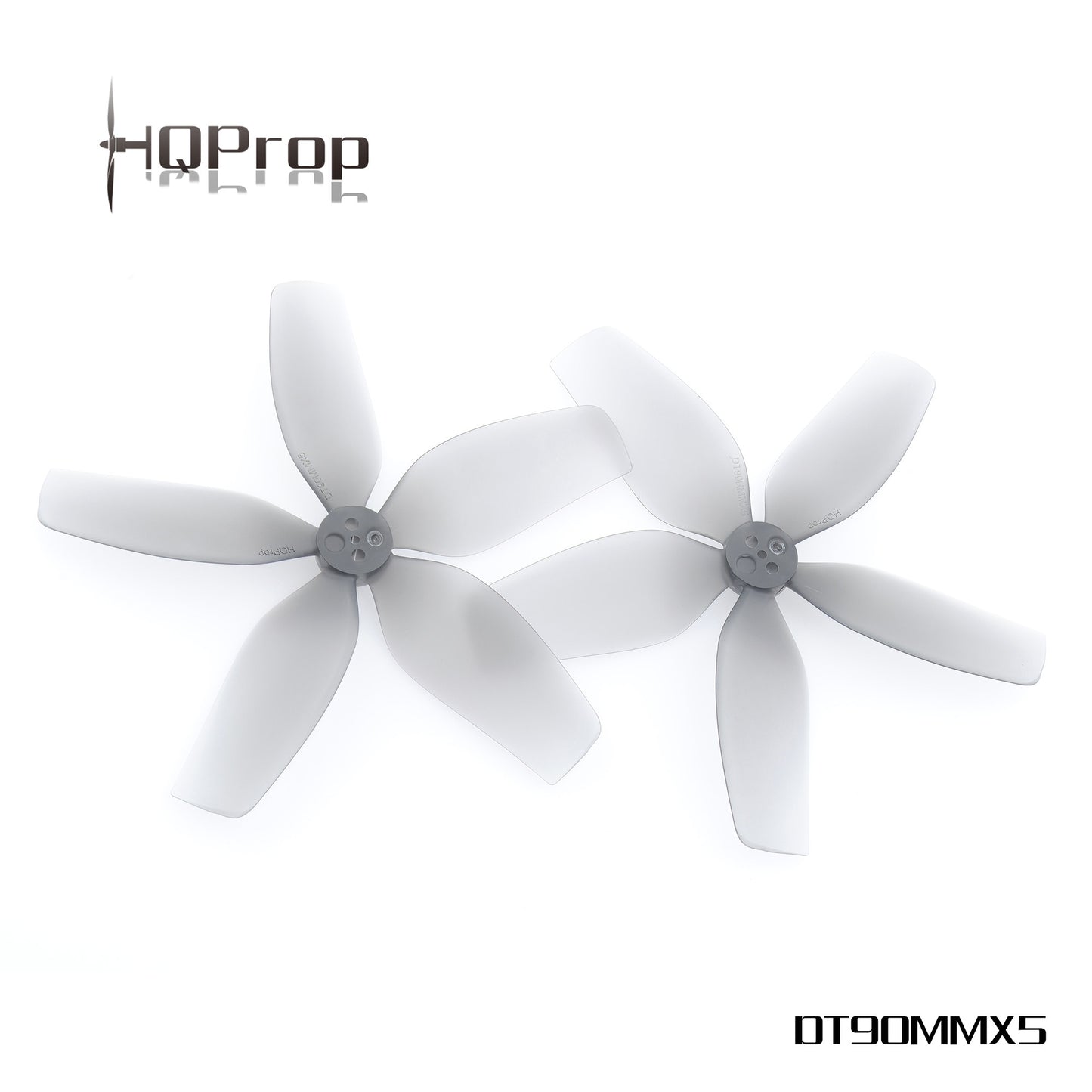 HQProp  DT90MMX5 for Cinewhoop Grey   (2CW+2CCW)-Poly Carbonate
