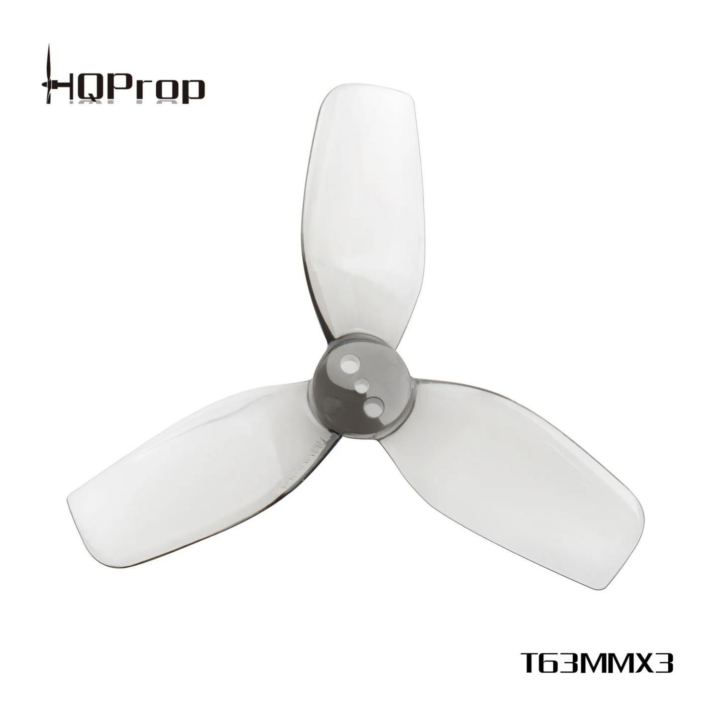 HQProp DT63MMX3 V2  Grey (2CW+2CCW)-Poly Carbonate