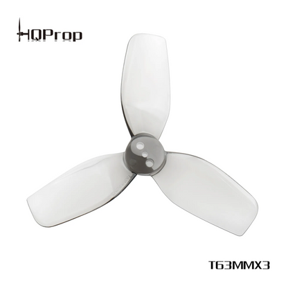 HQProp DT63MMX3 V2  Grey (2CW+2CCW)-Poly Carbonate