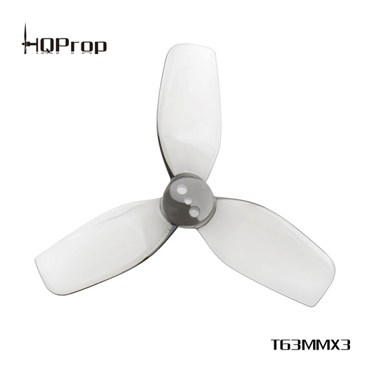 HQProp DT63MMX3 V2  Grey (2CW+2CCW)-Poly Carbonate