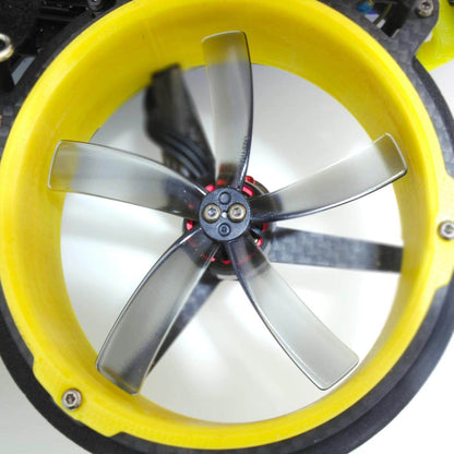 HQProp  Duct-T75MMX5 for Cinewhoop Grey (2CW+2CCW)-Poly Carbonate