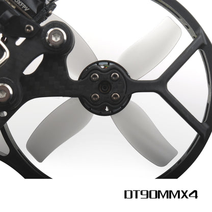 HQProp  Duct-T90MMX4 for Cinewhoop Grey (2CW+2CCW)-Poly Carbonate