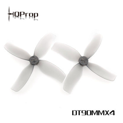 HQProp  Duct-T90MMX4 for Cinewhoop Grey (2CW+2CCW)-Poly Carbonate