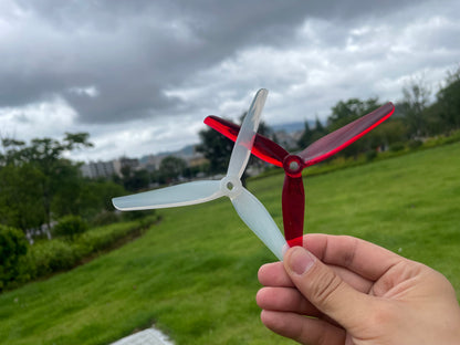 HQProp Ethix P4 Candy Cane Prop (2CW+2CCW)-Poly Carbonate