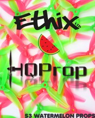 HQProp Ethix S3 Prop Watermelon  (2CW+2CCW)-Poly Carbonate