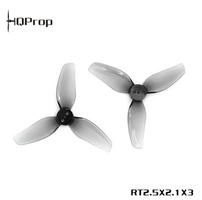 HQProp RT2.5X2.1X3 Grey (2CW+2CCW)-Poly Carbonate