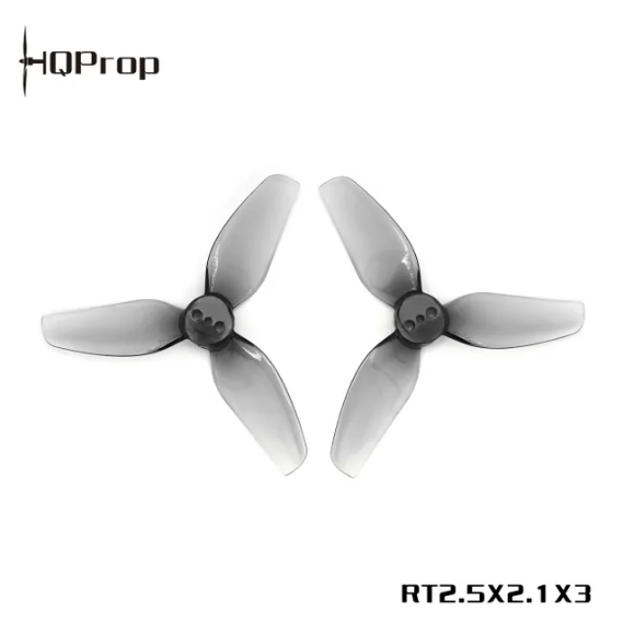 HQProp RT2.5X2.1X3 Grey (2CW+2CCW)-Poly Carbonate