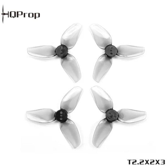 HQProp T2.2X2X3 Grey (2CW+2CCW)-Poly Carbonate