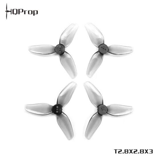 HQProp T2.8X2.8X3 Grey (2CW+2CCW)-Poly Carbonate