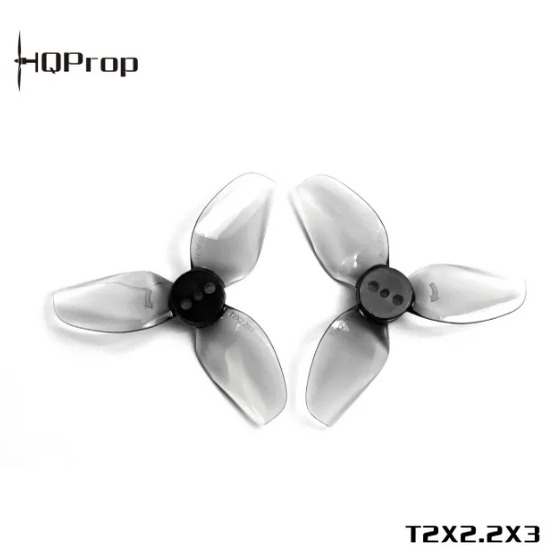 HQProp T2X2.2X3 Grey (2CW+2CCW)-Poly Carbonate