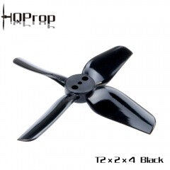 HQProp T2X2X4 Black  (2CW+2CCW)-Poly Carbonate
