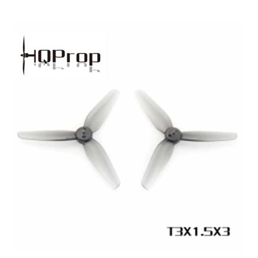 HQProp T3X1.5X3 Grey （2CW+2CCW)-Poly Carbonate