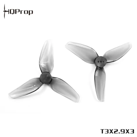 HQProp T3X2.9X3 Grey  (2CW+2CCW)-Poly Carbonate