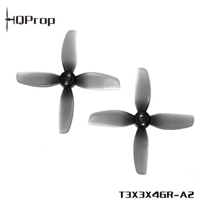 HQProp T3X3X4 for Avata 2 Grey (2CW+2CCW)-Poly Carbonate