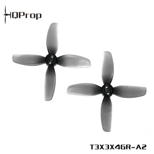 HQProp T3X3X4 for Avata 2 Grey (2CW+2CCW)-Poly Carbonate