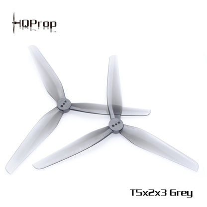 HQProp T5X2X3  Grey （2CW+2CCW)-Poly Carbonate