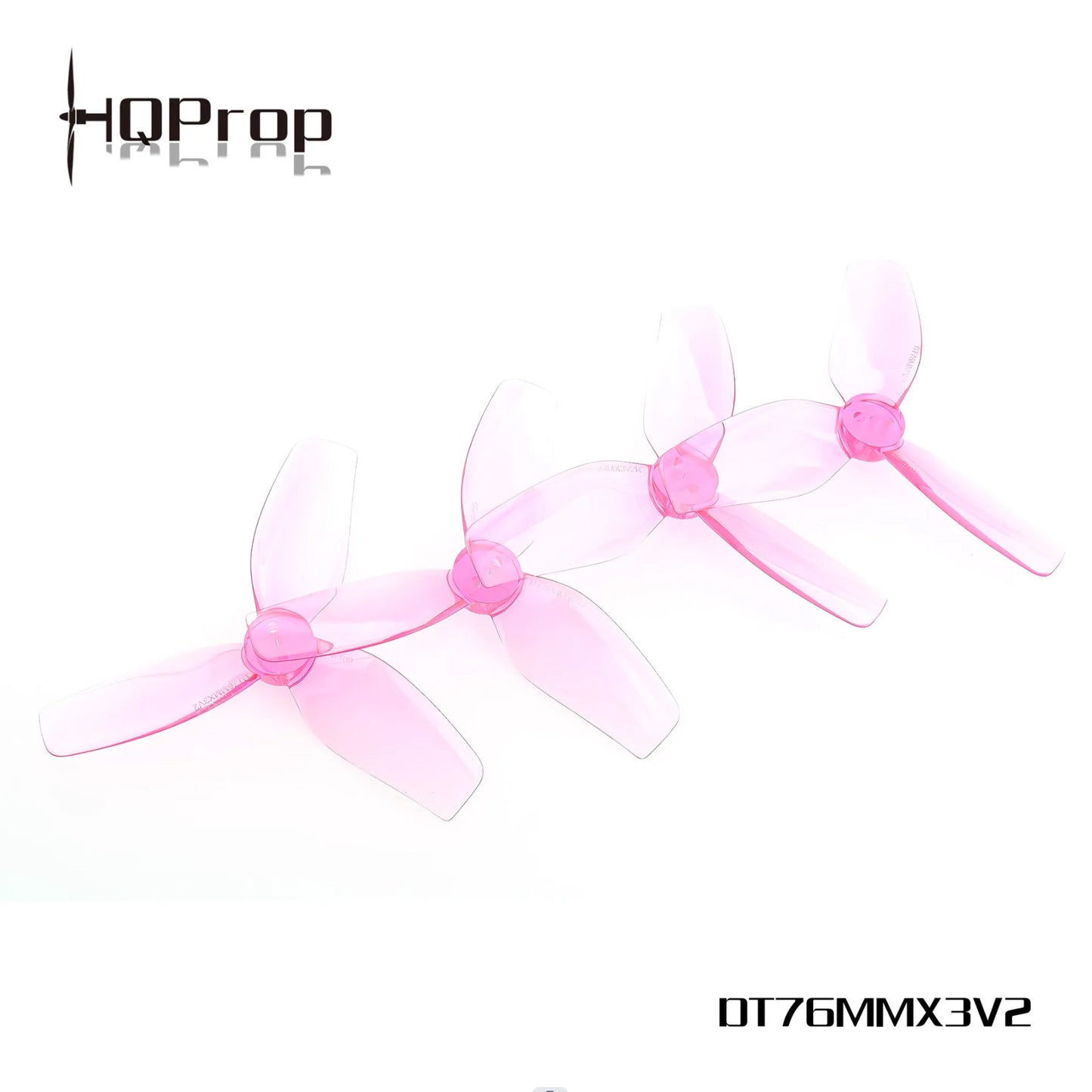 HQProp T76MMX3 V2 for Cinewhoop Grey (2CW+2CCW)-Poly Carbonate