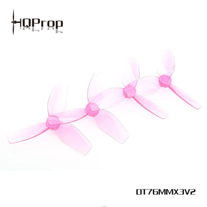 HQProp T76MMX3 V2 for Cinewhoop Grey (2CW+2CCW)-Poly Carbonate