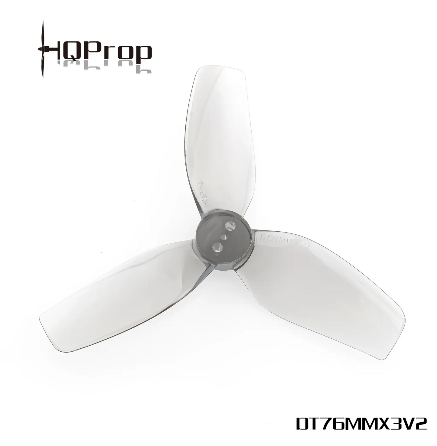 HQProp T76MMX3 V2 for Cinewhoop Grey (2CW+2CCW)-Poly Carbonate