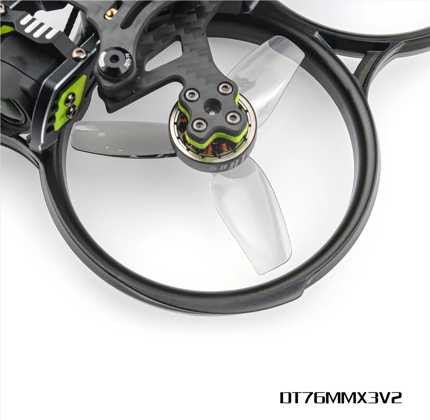 HQProp T76MMX3 V2 for Cinewhoop Grey (2CW+2CCW)-Poly Carbonate
