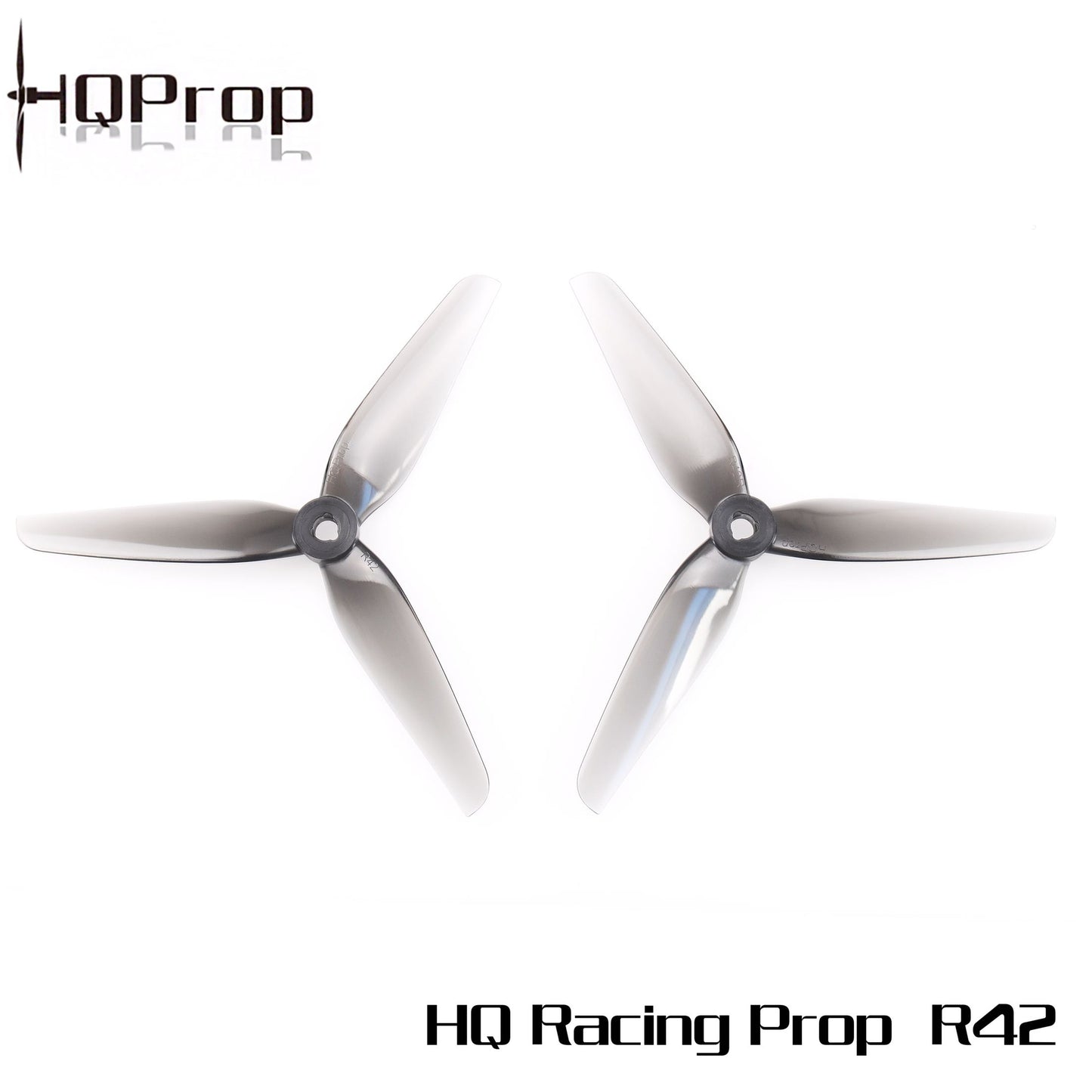 HQ Racing Prop R42  Light Grey (2CW+2CCW)-Poly Carbonate