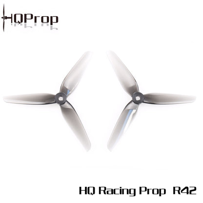 HQ Racing Prop R42  Light Grey (2CW+2CCW)-Poly Carbonate