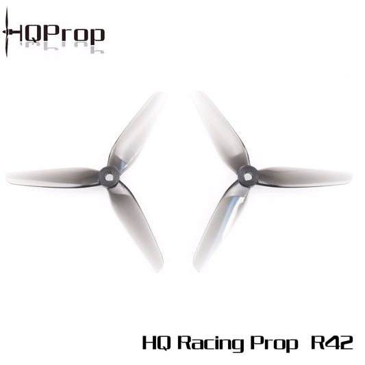 HQ Racing Prop R42  Light Grey (2CW+2CCW)-Poly Carbonate